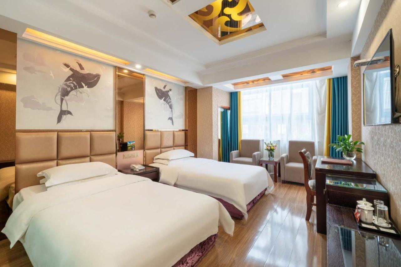 Yiwu Yuejia Business Hotel Dış mekan fotoğraf